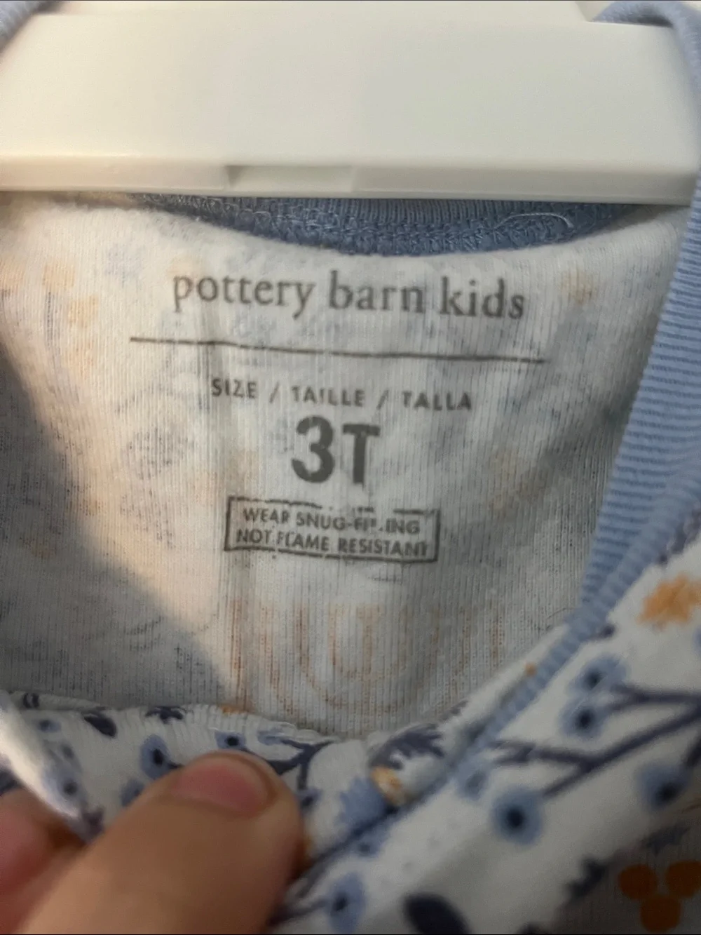Pottery Barn Kids Rifle Design Hanukkah pajamas